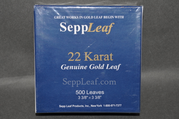 22 Karat Surface Gold Leaf, 85mm @ seppleaf.com