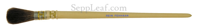 Gilder's Mop, 7mm # 1 Pure Squirrel, Oval @ seppleaf.com