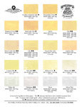 Color Chart, Manetti Gold Leaf @ seppleaf.com