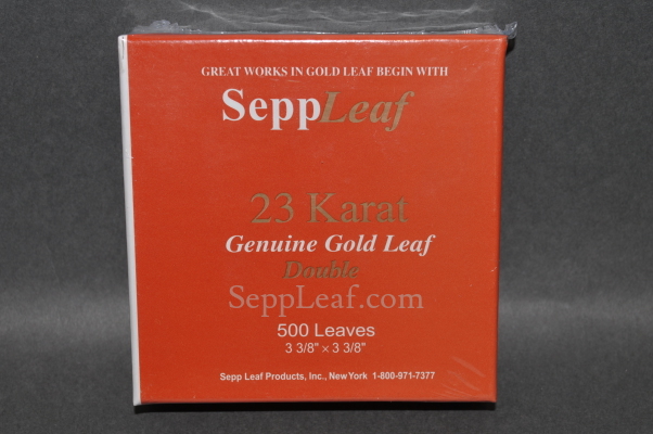 23 Karat Patent Gold Leaf, 85mm @ seppleaf.com