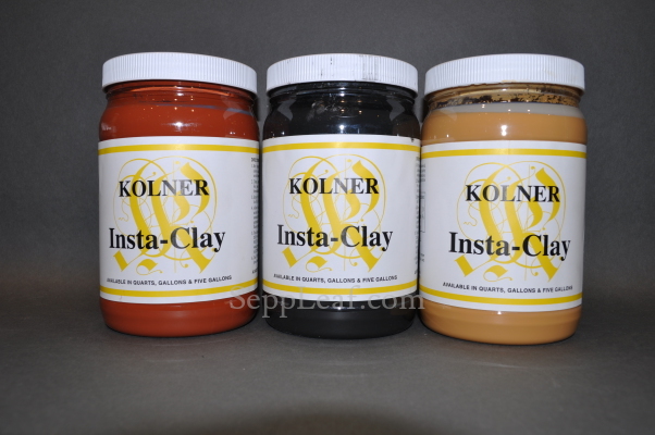 Insta-Clay, Red, 1 Quart @ seppleaf.com