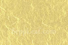 Colored Silver Leaf, Pale Gold, 109mm @ seppleaf.com