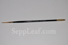 Artist Brush, 1mm # 0, Kolinsky Sable @ seppleaf.com