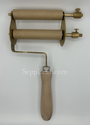 Gilding Wheel Applicator for Gold Leaf Rolls up to 104mm. @ seppleaf.com